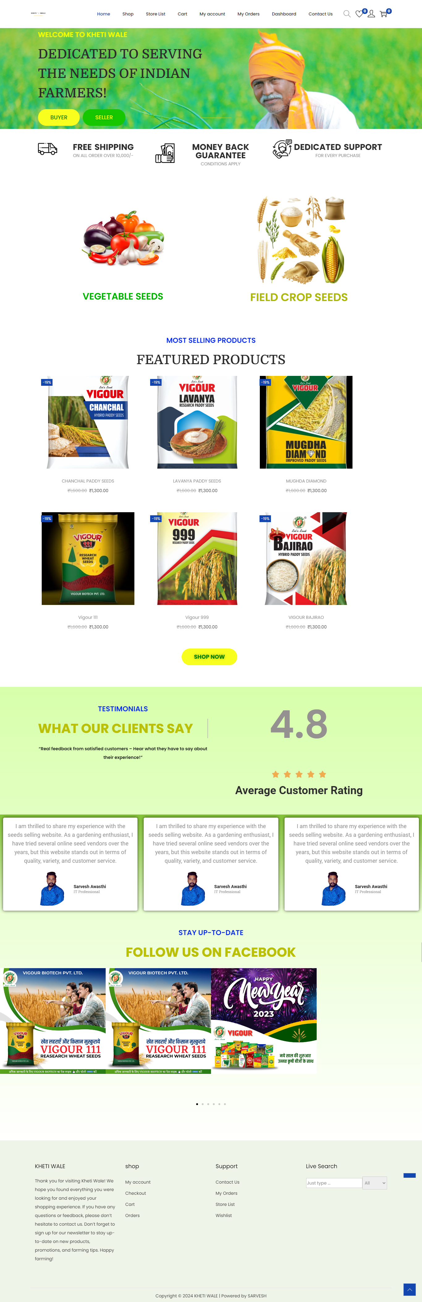 multivendor ecommerce made by Sarvesh Awasthi
